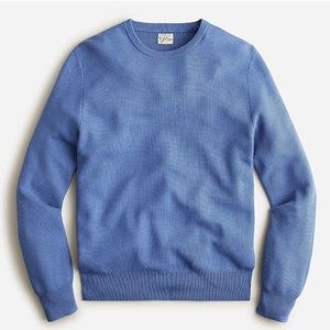 J. Crew Cotton Silk Pique Sweater Mens Small New with tags